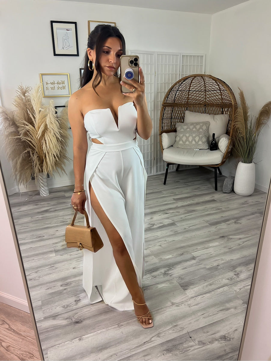 Curious Hearts Jumpsuit (2 colors) – Shop Z's Boutique