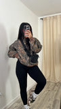 Camo Kimmie Crewneck