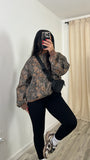 Camo Kimmie Crewneck