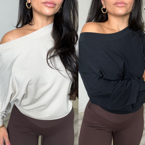 The Slouch Top- 2 colors