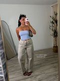 Almond Barrel Jeans