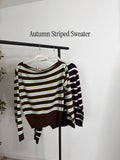 Autumn Striped Sweater - 2 colors