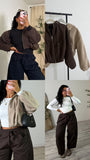 Serena Bomber Jackerts - 2 colors