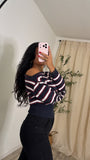 Autumn Striped Sweater - 2 colors