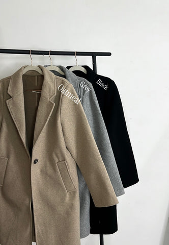 The Polished Peacoats- 3 colors