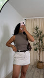 Hailey High Neck Tops - 2 colors