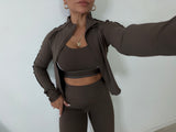 Sculpt & Firm Zip Up- 2 colors