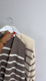 The Classic Striped Cardi- 2 colors