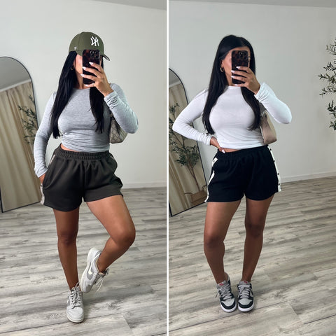 Snap & Go Shorts - 2 colors