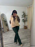 Teddy Sherpa Vest- 2 colors