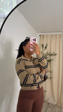 Classic Stripe Cardigan- 2 colors
