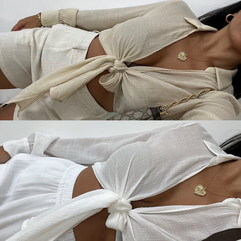 Tied & True Linen Tops
