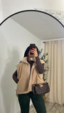 Teddy Sherpa Vest- 2 colors