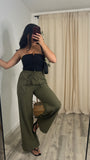 Olive Allure Trousers