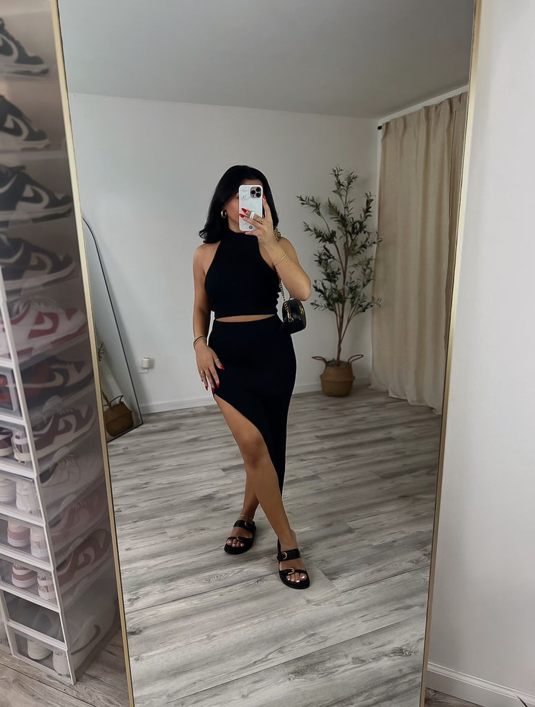 All Black Affair Set Shop Z's Boutique All Black Affair Set Shop Z's Boutique