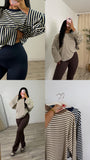 The Effortless Stripe Top- 2 colors