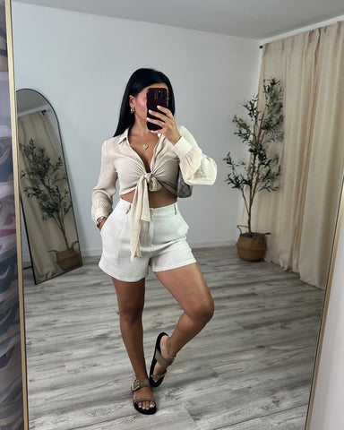 Classic Linen Shorts