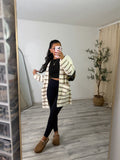 The Classic Striped Cardi- 2 colors