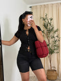Ella Button Down Tops - 2 colors