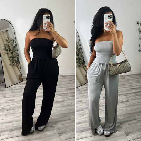 Meant To Lounge Jumpsuit - 2 colors