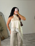 Gabbie Silk Tops- 2 colors