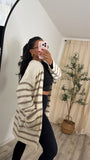 The Classic Striped Cardi- 2 colors