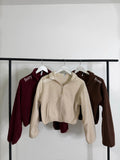 The Cloud Zip Up- 3 colors