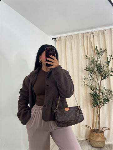 Brown Teddy Sherpa
