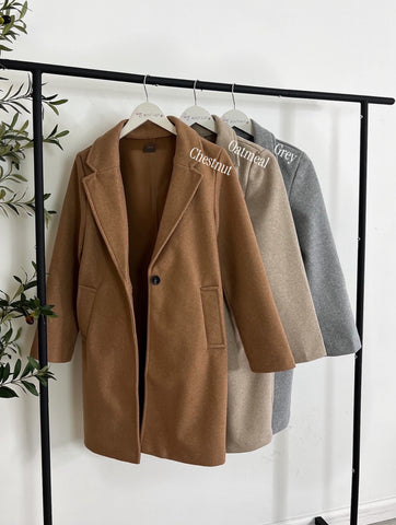 The Polished Peacoats- 3 colors