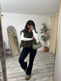 Teddy Sherpa Vest- 2 colors