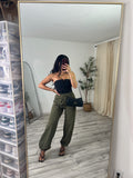 Olive Allure Trousers