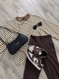The Effortless Stripe Top- 2 colors