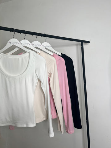 Scoop Neck Plain Janes - 4 colors