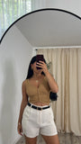 Cute As A Button Tanks- 4 colors