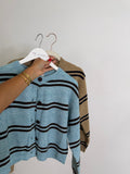 Classic Stripe Cardigan- 2 colors